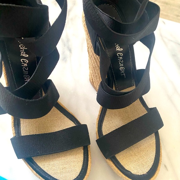 ❣️Jean Michel Cazabat Fella Black Wedges 36❣️ - Picture 4 of 9